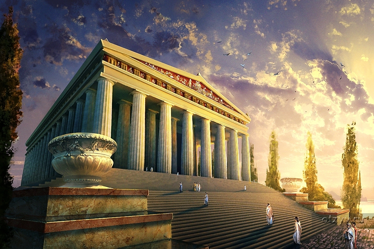 Архитектура древней Греции храм Артемиды